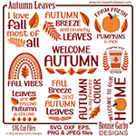 Autumn Leaves SVG Bundle